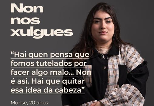 Imagen de la campaña Non nos xulgues