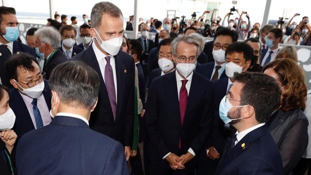 El Rey vuelve a Cataluña tras los indultos para apoyar el despegue económico del MWC