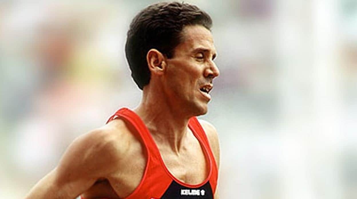 José Luis González en los Juegos Olímpicos de Barcelona 1992