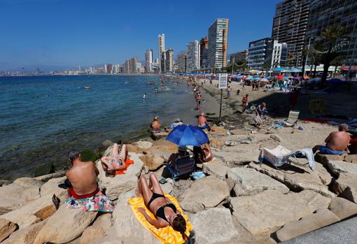 Imagen tomada en la localidad de Benidorm