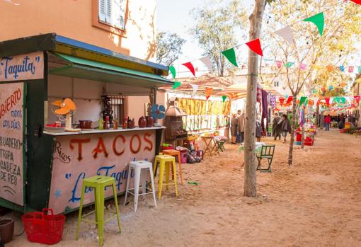 Calle del Cormorán, en Ciudad Lineal, donde se rodó 'Soulmates'