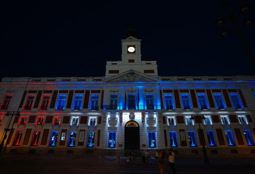 Madrid se tiñe con los colores de la bandera cubana