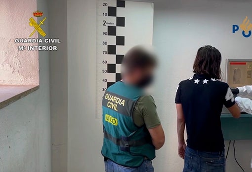 El holandés tras su arresto por parte de la UCO