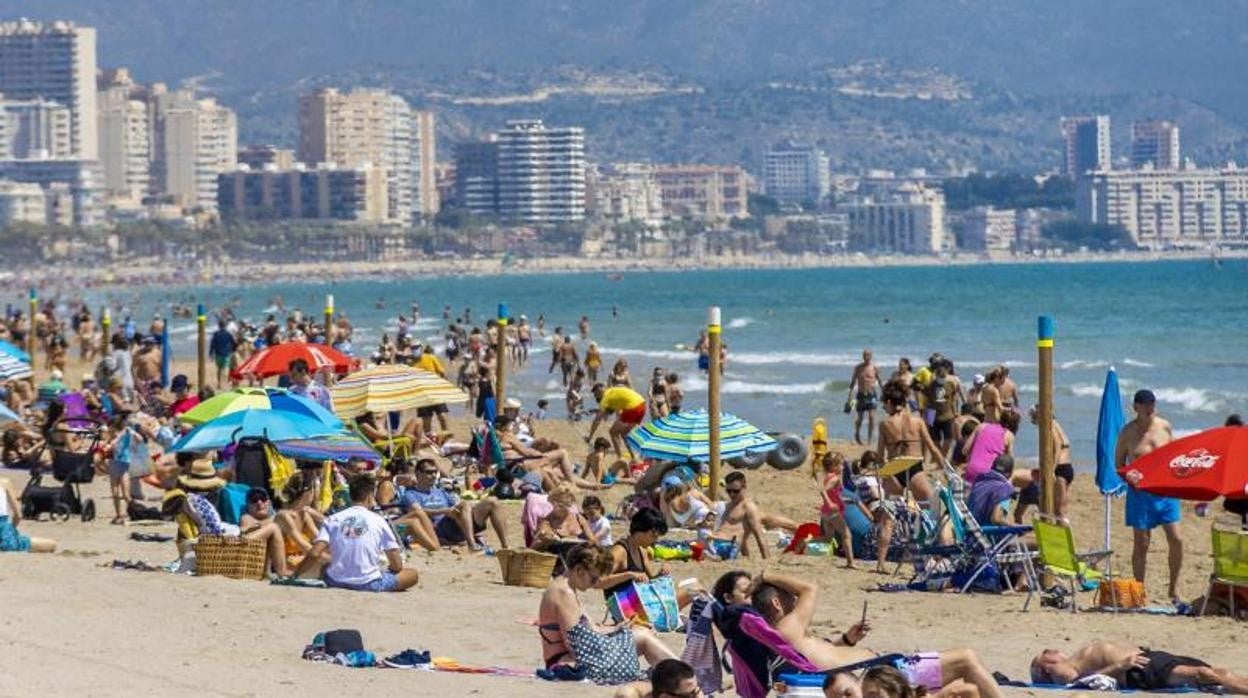 Imagen de la Playa de San Juan el pasado verano