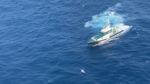 Rescatan a un turista en kayak a 4,6 kilómetros de Fuerteventura, había salido de Lanzarote