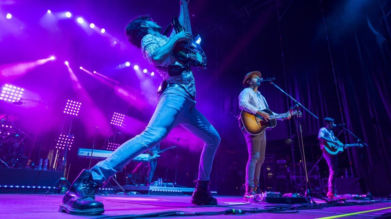 Morat en concierto, en Ávila en 2018