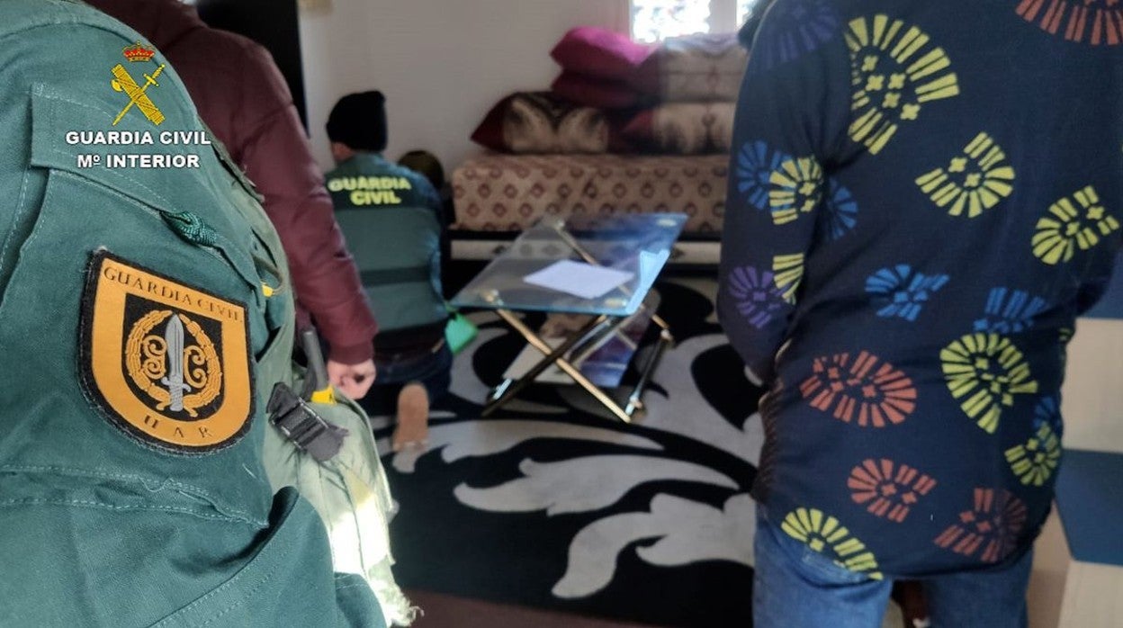 Imagen de archivo de una operación contra el yihadismo de la Guardia Civil