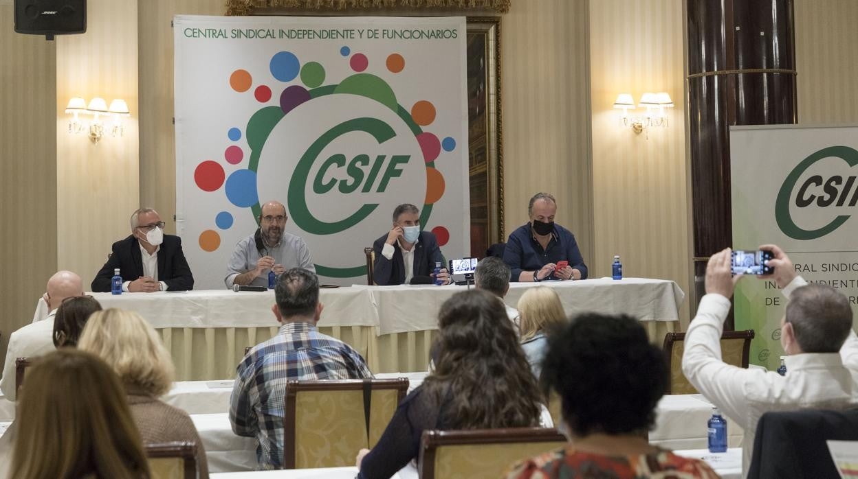 Jornadas formativas y de análisis de la Central Sindical Independiente y de Funcionarios (CSIF) de Castilla y León, el pasado junio