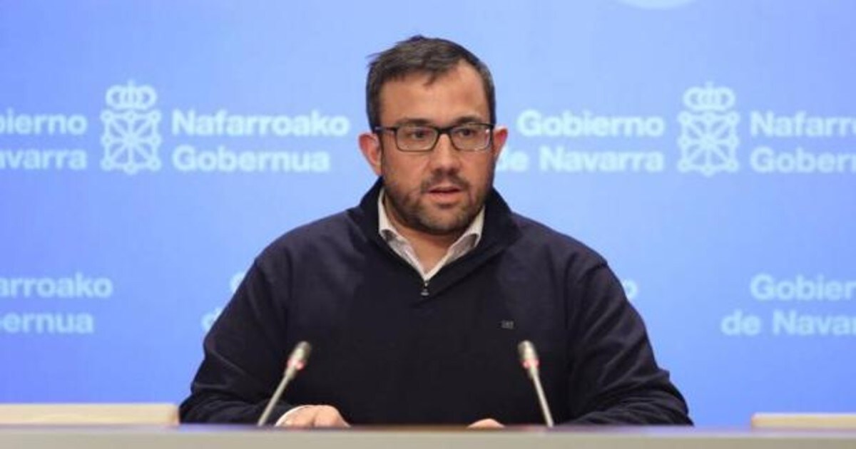 El vicepresidente y portavoz del Gobierno de Navarra, Javier Remírez.