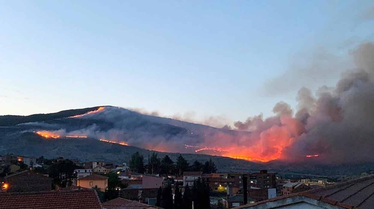 Incendio de El Tiemblo, Ávila.