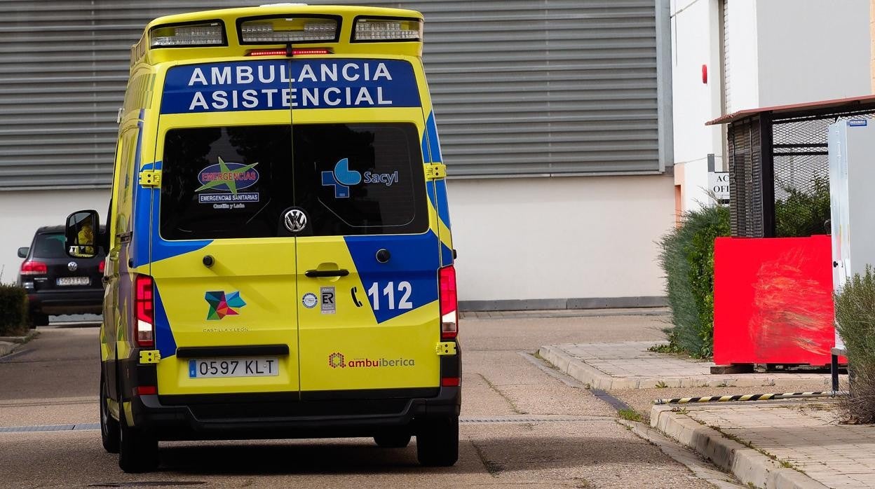 Ambulancia asistencial de Sacyl