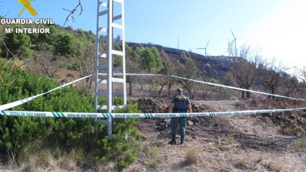 Investigan a un hombre por un incendio forestal que quemó 190.000 m2 de monte en Buñol