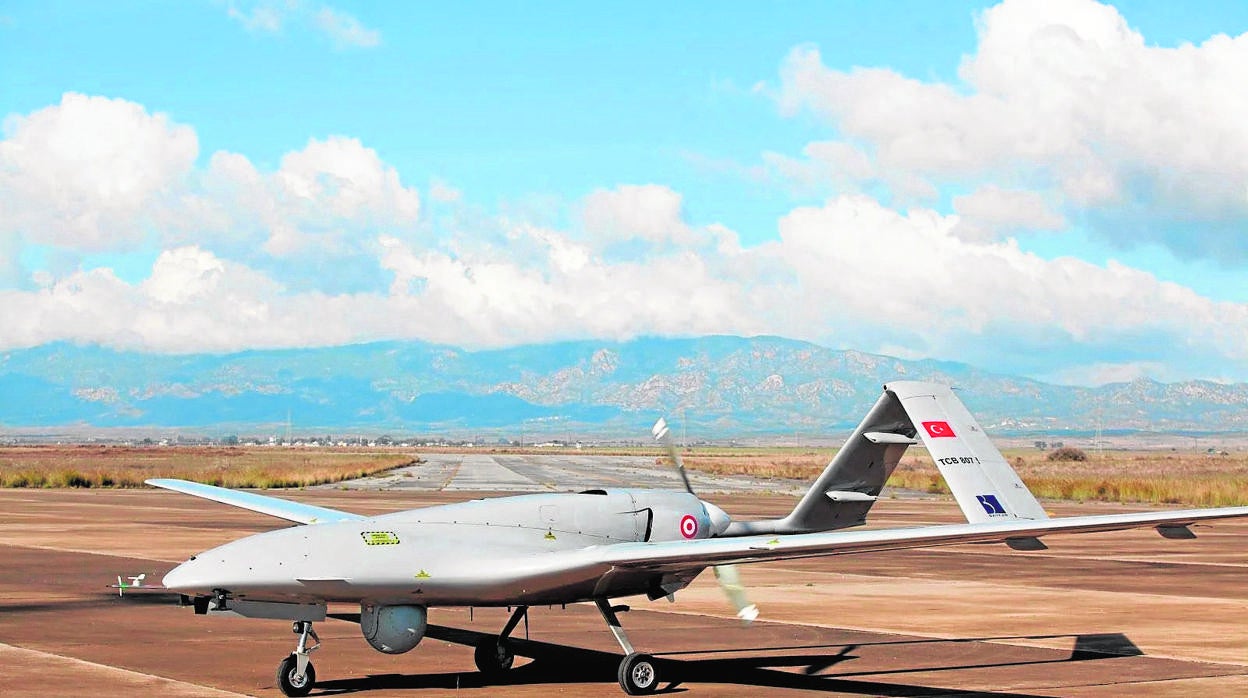 UAV armado Bayraktar TB2