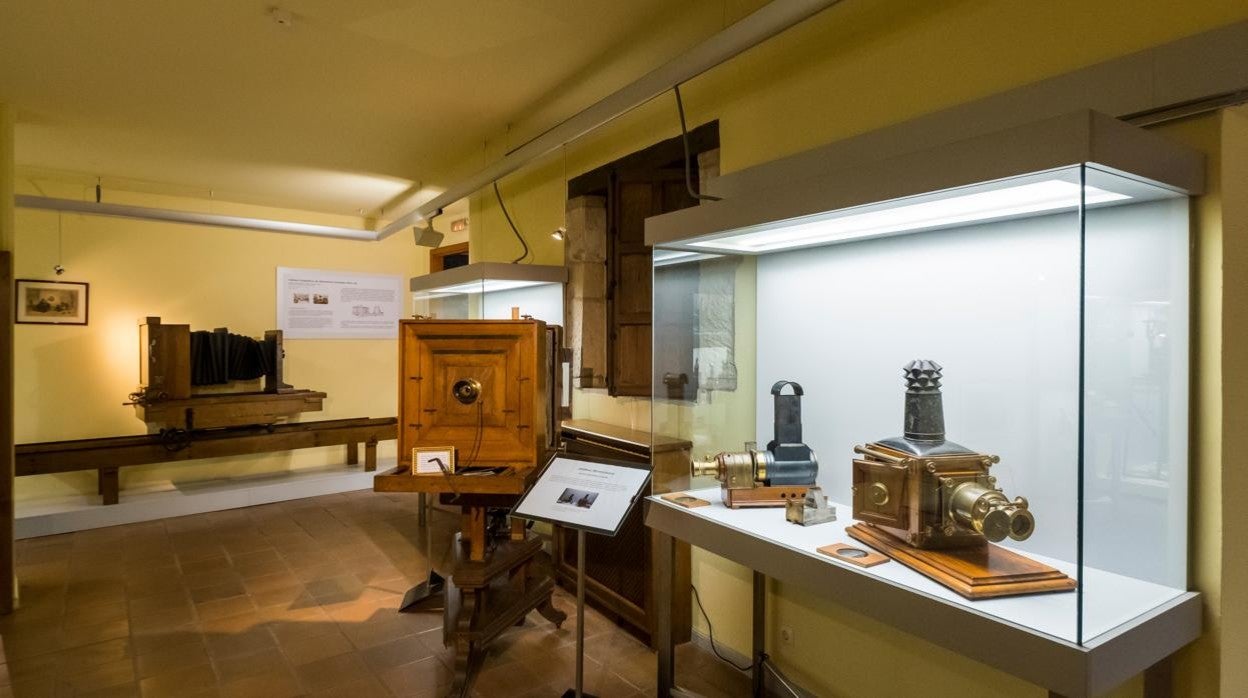 Cámaras de la exposición permanente de la Filmoteca