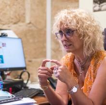 Mayte Conesa, directora de la Filmoteca de Castilla y León