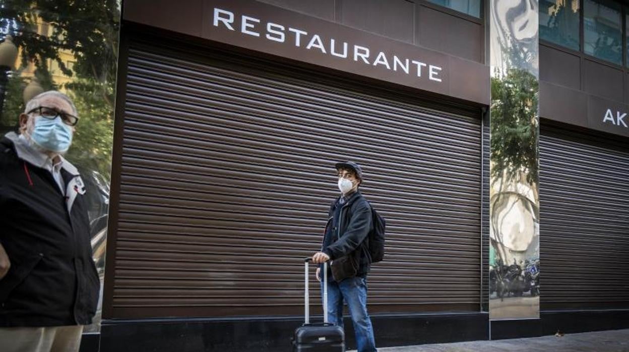 Restaurante cerrado en pleno centro de Alicante