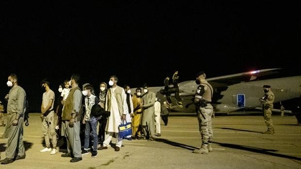 Un campo de refugiados en Torrejón de Ardoz