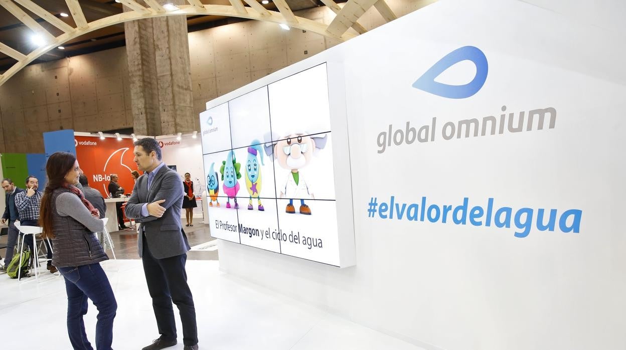 Imagen de archivo de un stand de Global Omnium