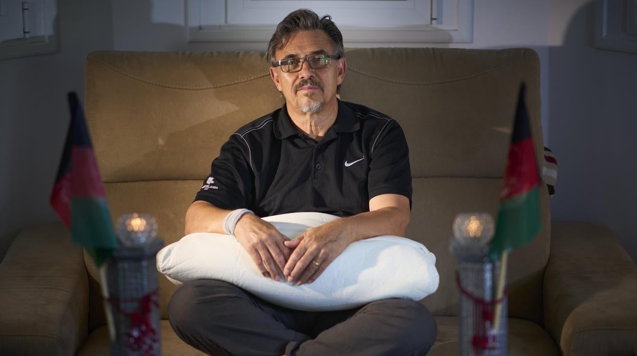 Kohi, vive en su casa de Nuevo Baztán, era responsable de prensa en su país y aquí trabaja en la obra