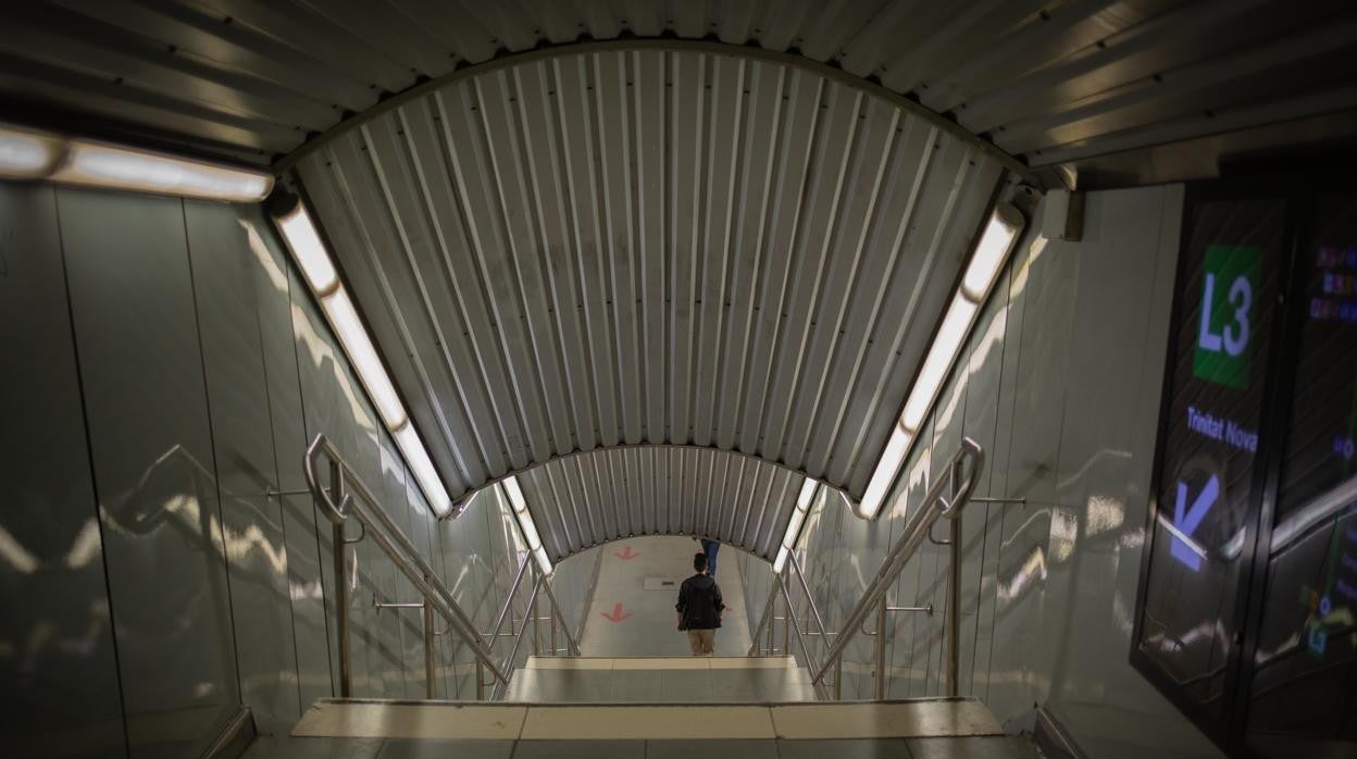 El metro de Barcelona, en una imagen reciente