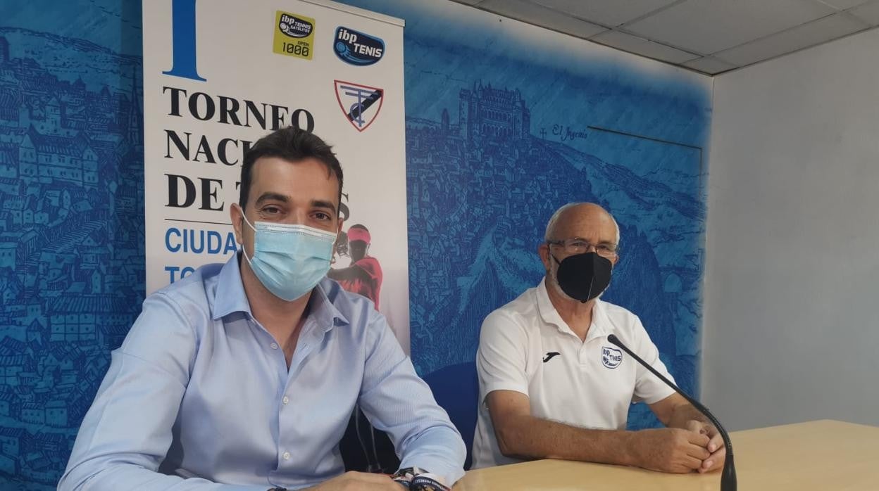 Pablo García y Julián Rubio, en la presentación del torneo