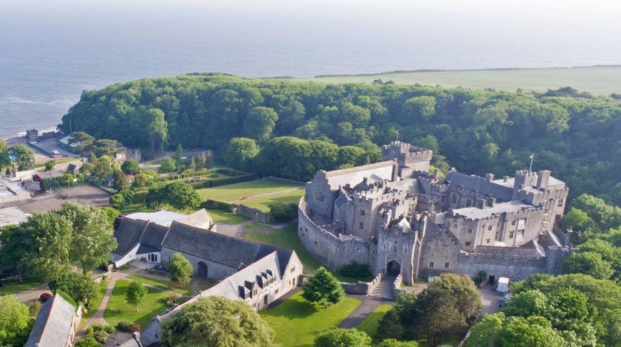 Imagen aérea del Atlantic College