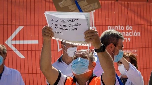 Nueva protesta del Departamento de Salud de Alicante contra la centralización del CICU en Valencia