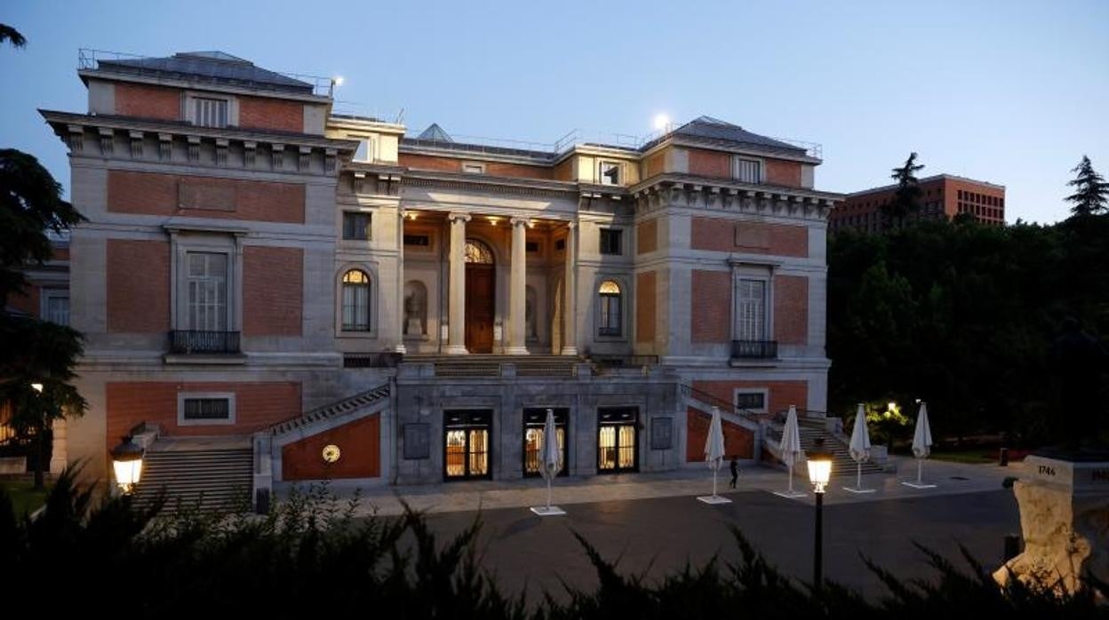 El Museo del Prado, al atardecer