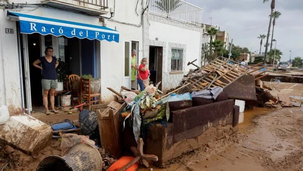 Grabar cocina Psiquiatría El Puerto de Las Casas de Alcanar no podrá volver a la normalidad hasta el  lunes por los daños del temporal