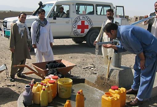 Proyecto de agua potable en la zona de Kandahar