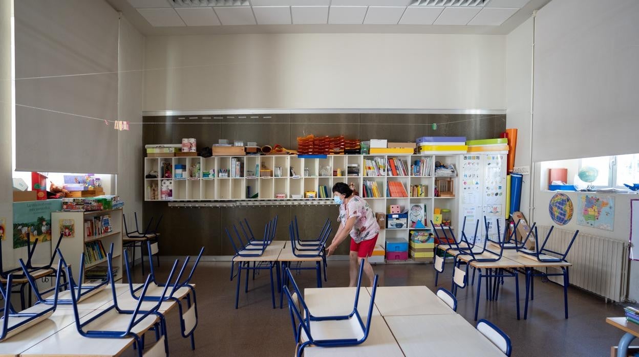 Imagen de archivo de los preparativos de la vuelta al cole en Valencia