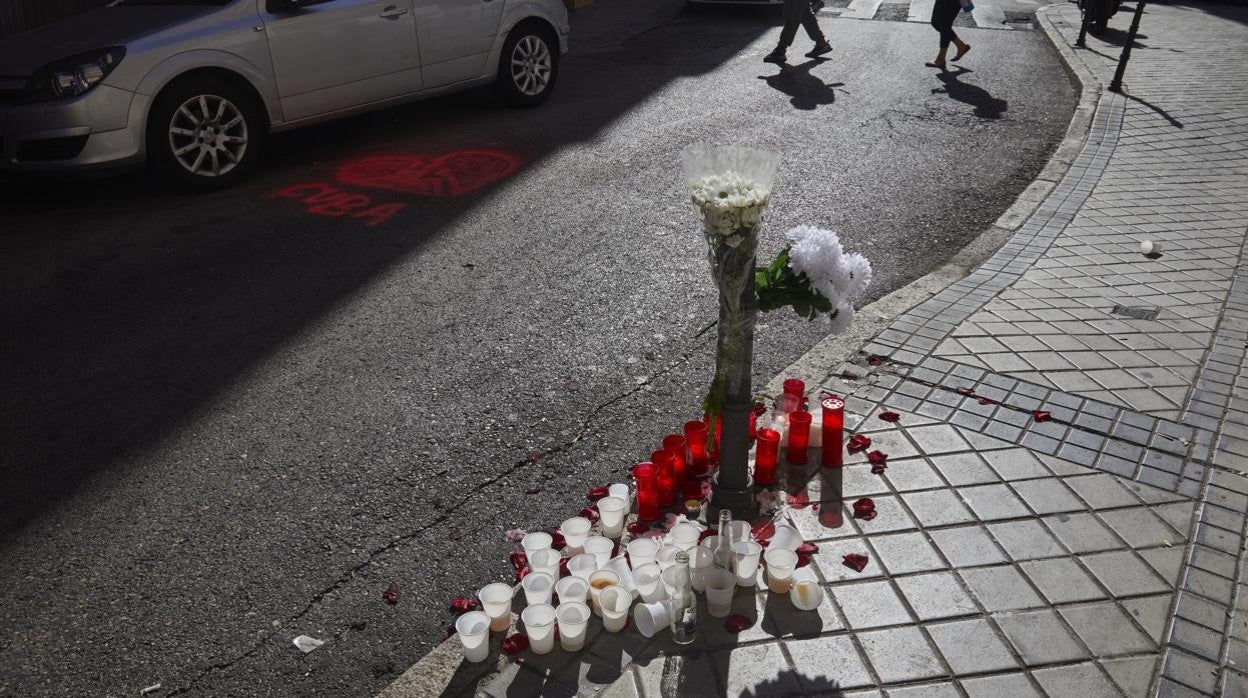 Lugar donde un hombre fue apuñalado en la zona de Usera