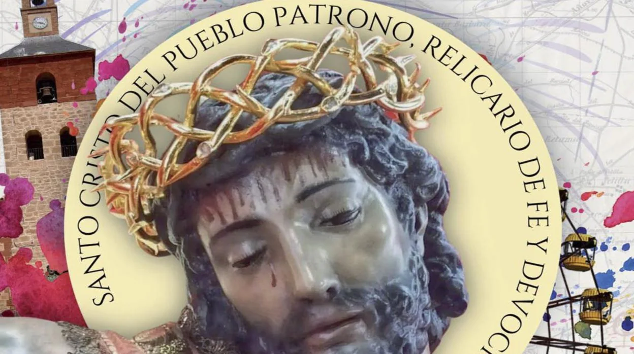 Cristo de Santa Ana en el cartel de las fiestas