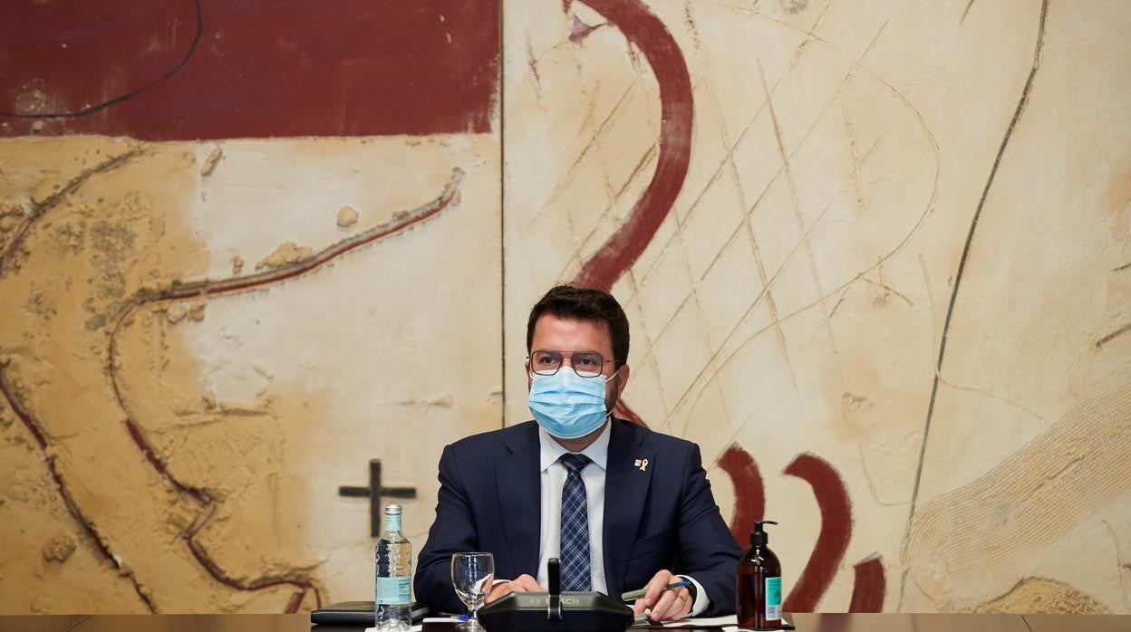 El presidente catalán, Pere Aragonès, en una imagen reciente