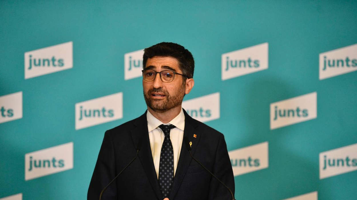 Jordi Puigneró, vicepresidente de la Generalitat y uno de los líderes de Junts, esta semana