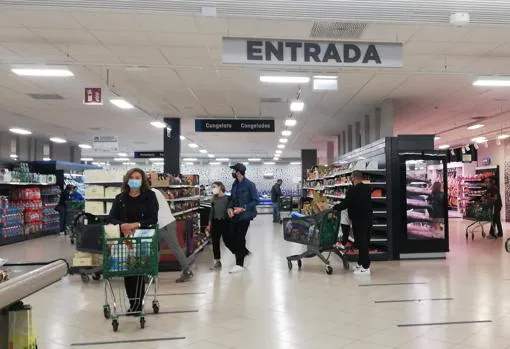 Imagen tomada en supermercado de Mercadona en Valencia