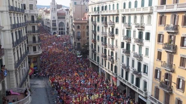 La Diada del desánimo: división independentista y menos participación