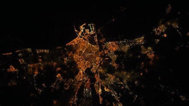 Una foto de la ESA tomada desde el espacio sitúa a Valencia como el «puerto de Cataluña»