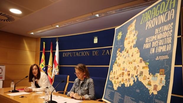 La DPZ lanza un mapa didáctico para acercar a los escolares los atractivos turísticos de la provincia