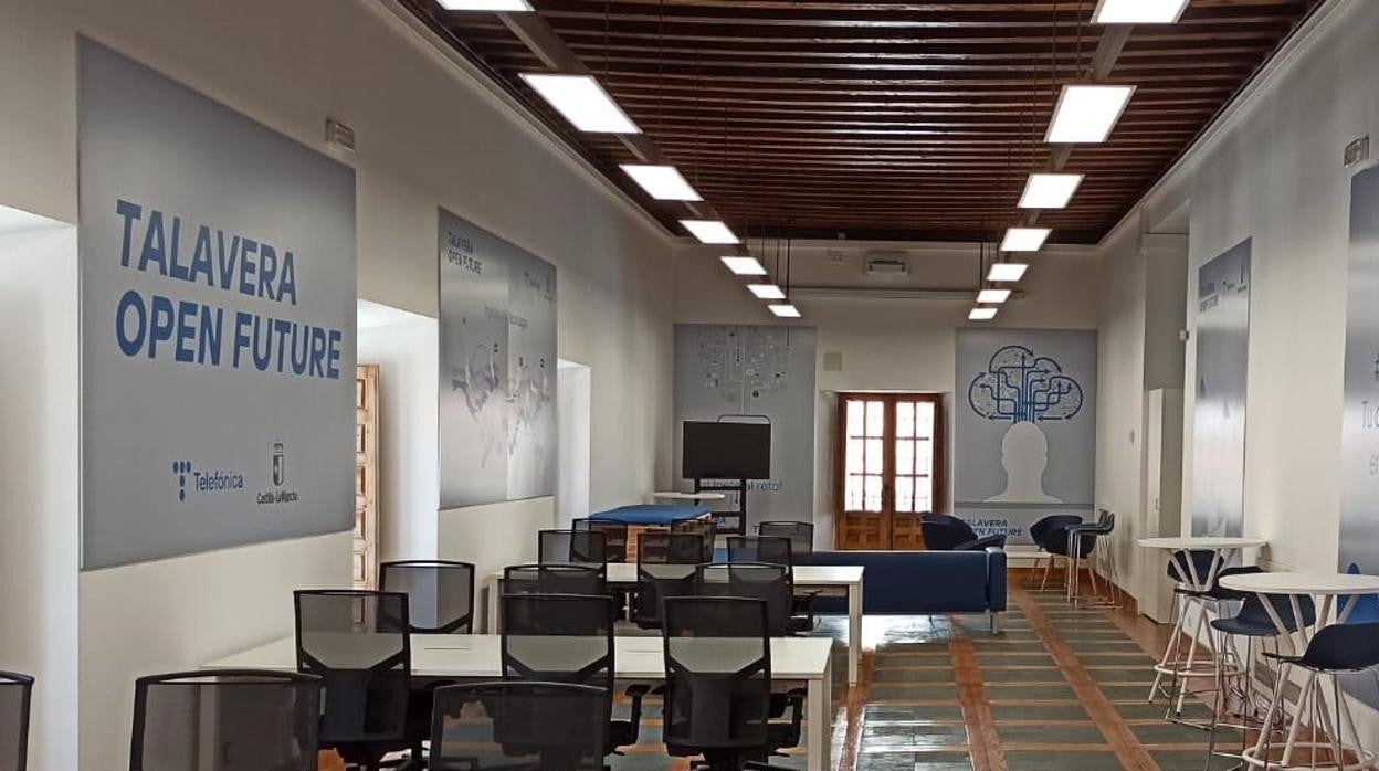 Espacio de ‘Talavera Open Future’ en el Centro Regional de Innovación Digital en Talavera de la Reina