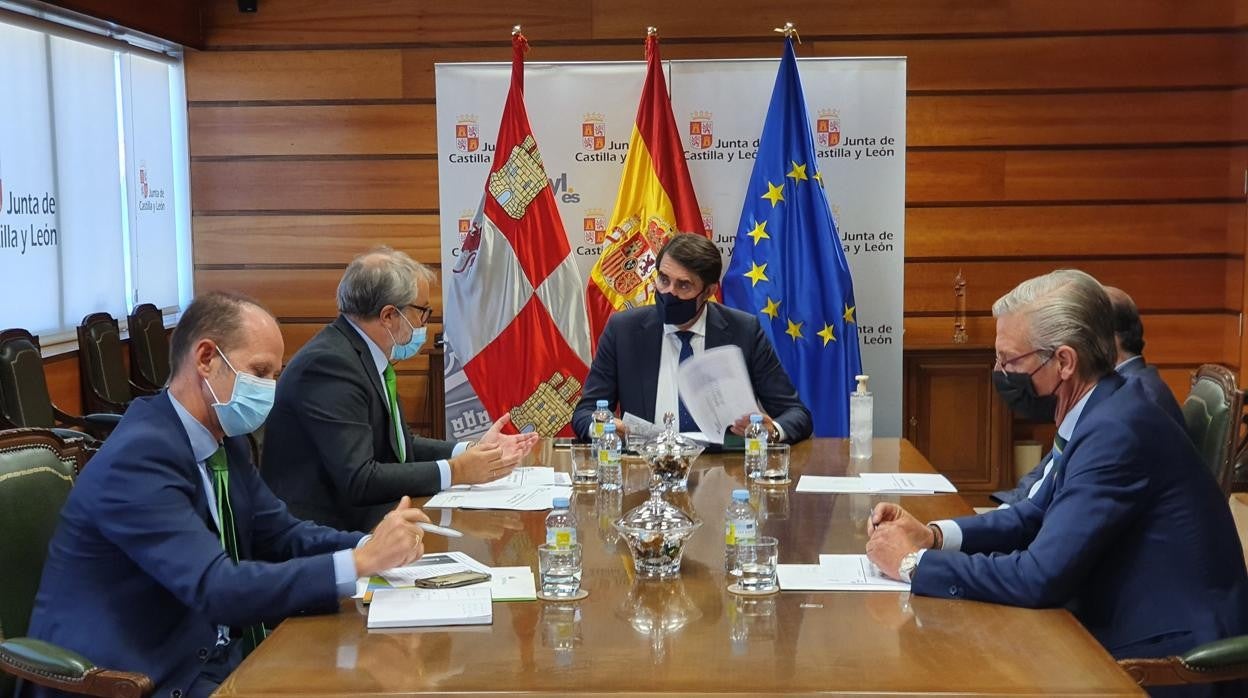 Iberdrola en su reunión con Fomento