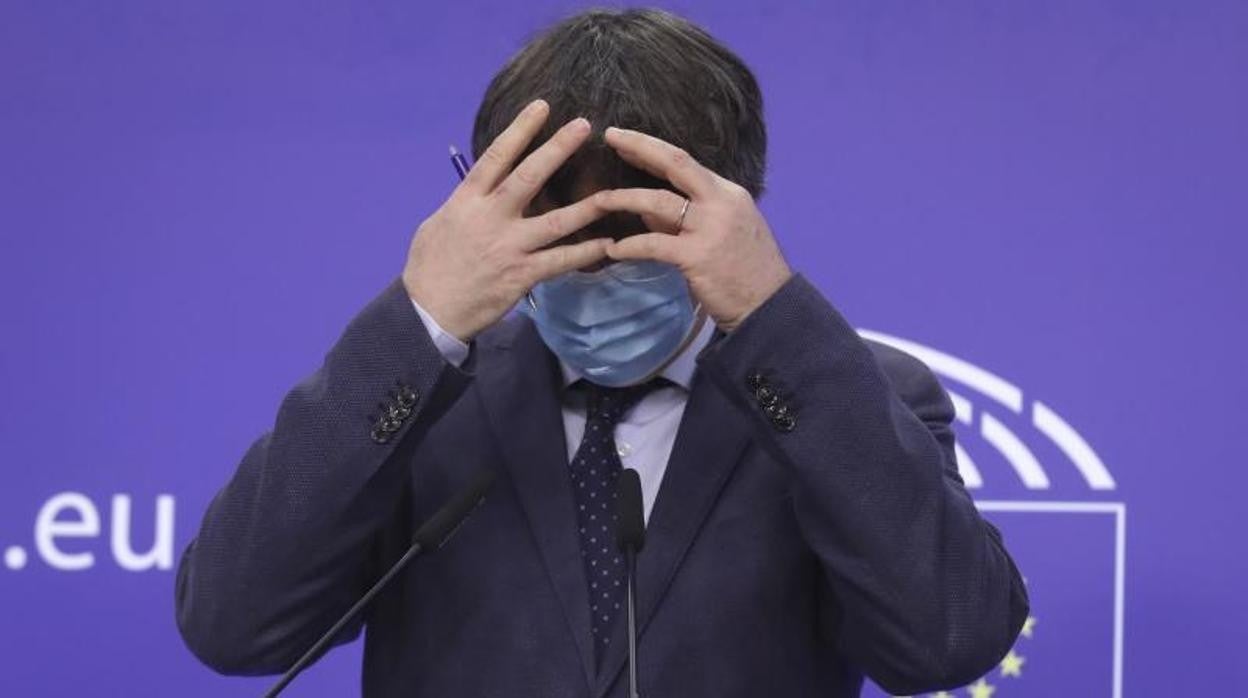 El expresidente de la Generalitat Carles Puigdemont