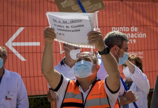 Protesta en Alicante