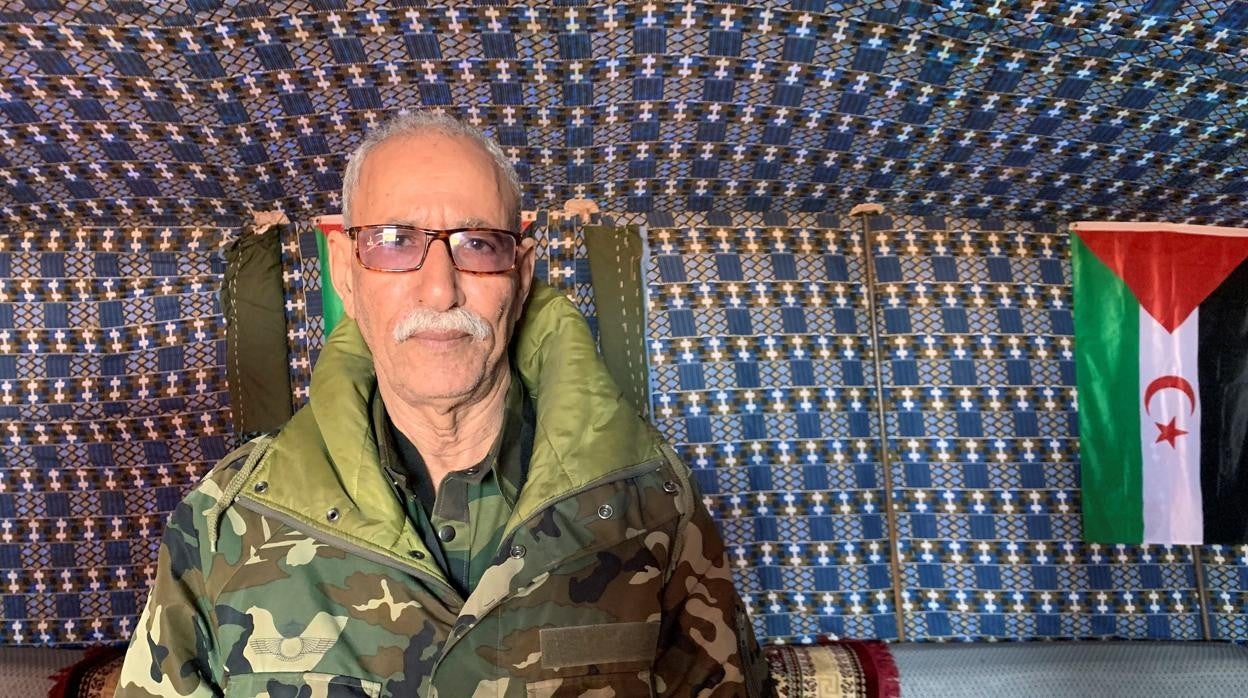 Líder de Frente Polisario, Brahim Gali