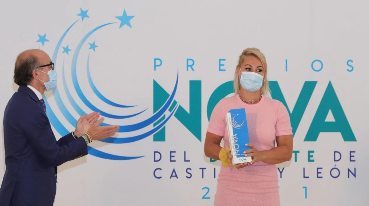Lydia Valentín recoge el ‘Premio Victoria’ a la mejor deportista de Castilla y León