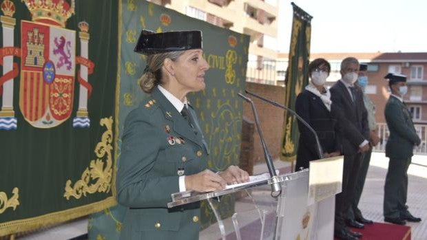 Cristina Moreno, nueva jefa de la Comandancia de la Guardia Civil en Guadalajara