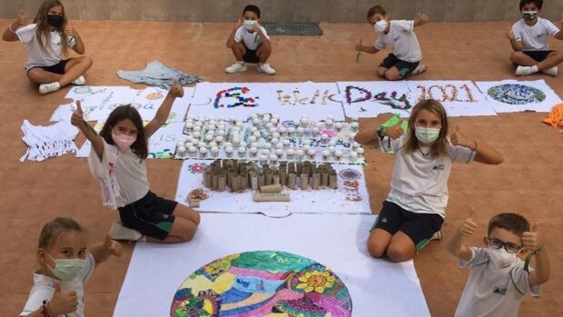 Los colegios Elis de Alicante y Murcia celebran con 1.300 alumnos el Día Global del Bienestar