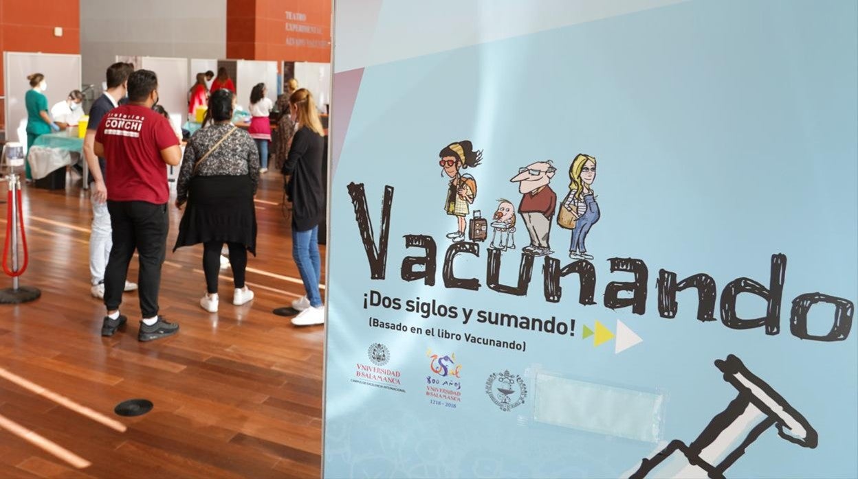 El Auditorio Miguel Delibes echó ayer el cierre como centro de vacunación masiva en Valladolid