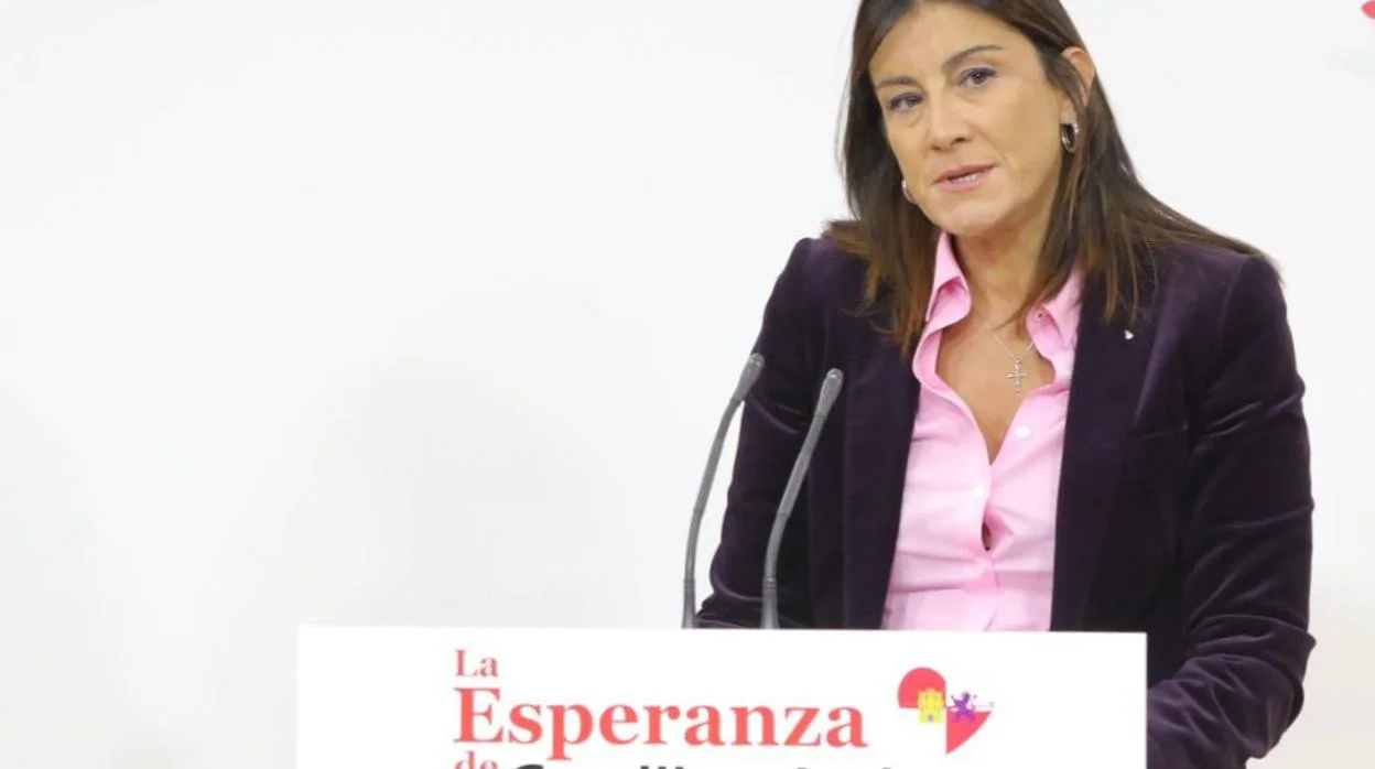 La secretaria de organización del PSOECyL, Ana Sánchez