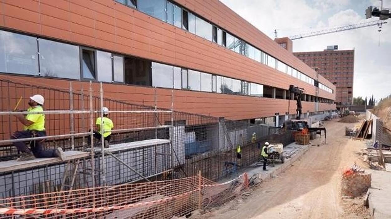 Obras en el hospital de Guadalajara